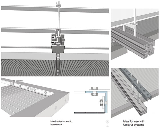 Suspended Ceiling Panels and Extrusion