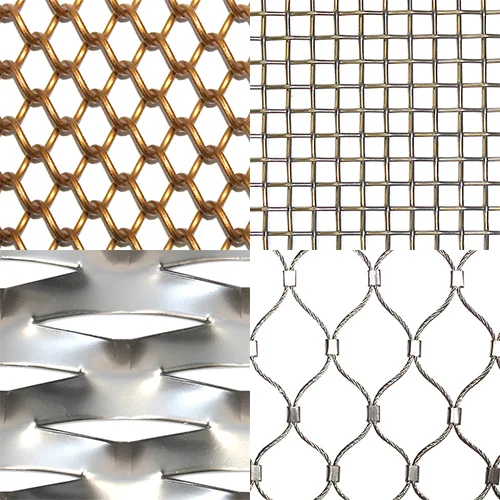 Architectural Metal Mesh Patterns