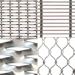 Architectural Metal Mesh Patterns