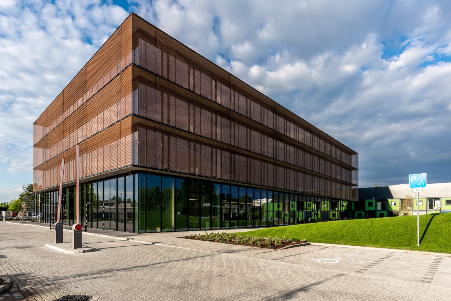 Cladding Façade Locker Architectural Mesh