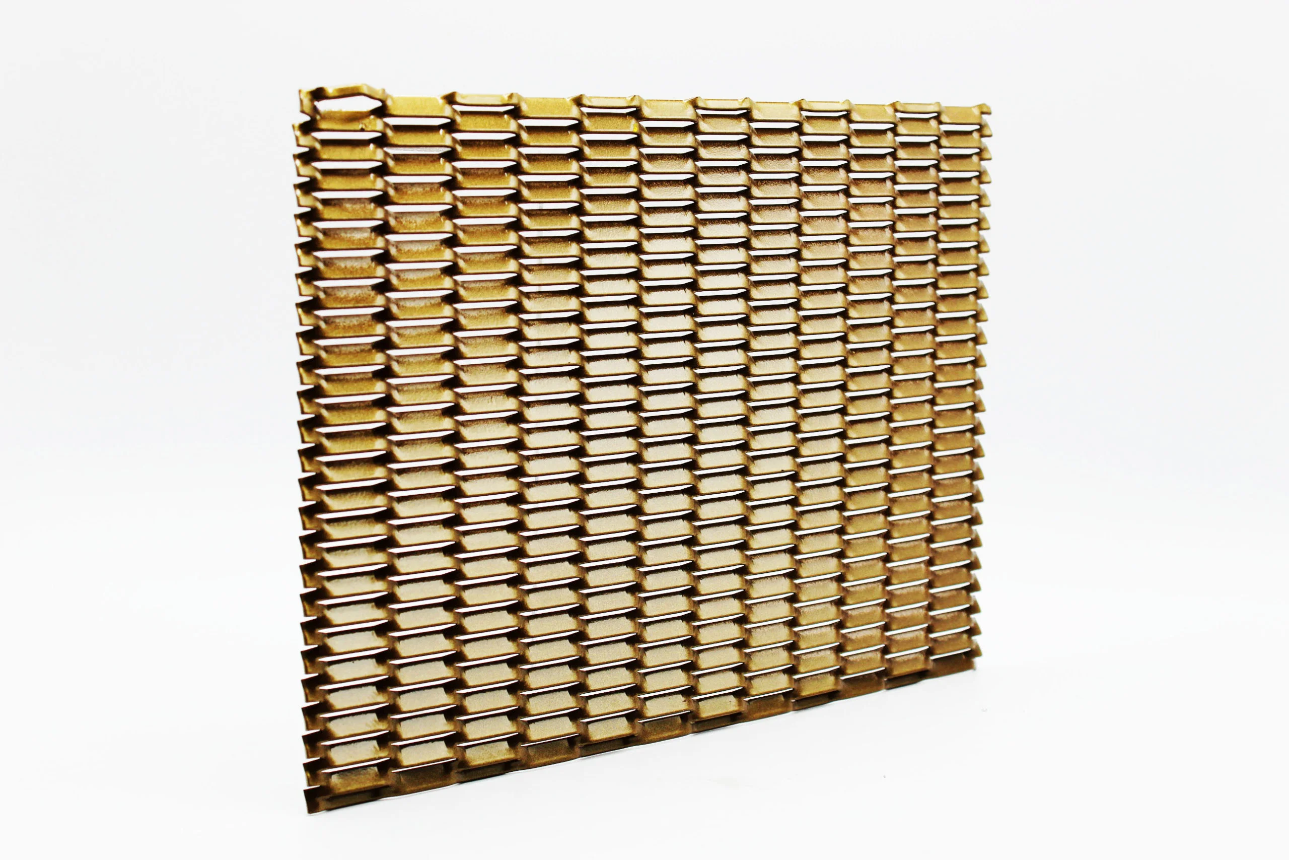 ribera gold expanded architectural mesh