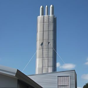 Nottingham University Chimney Cladding"