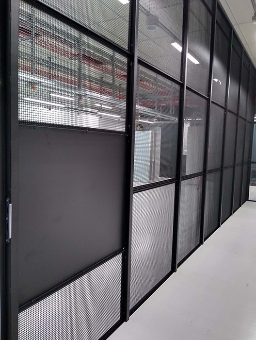 Data centre security enclosure