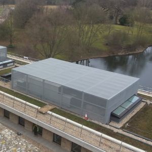 Essex University Rooftop Plant Screening"