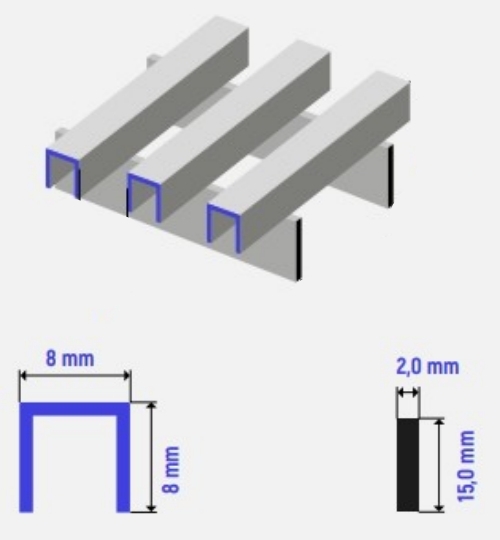 Flash Wedge Wire Panel Construction Flash wedge wire panel construction