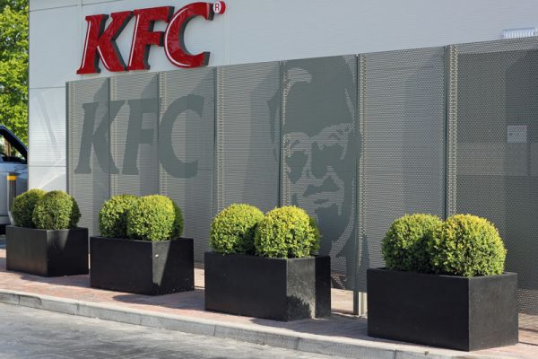 KFC Drive Thru Warrington Ornamental Metalwork ImagePerf