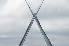 Twin Sails Bridge. Walkway Grating"